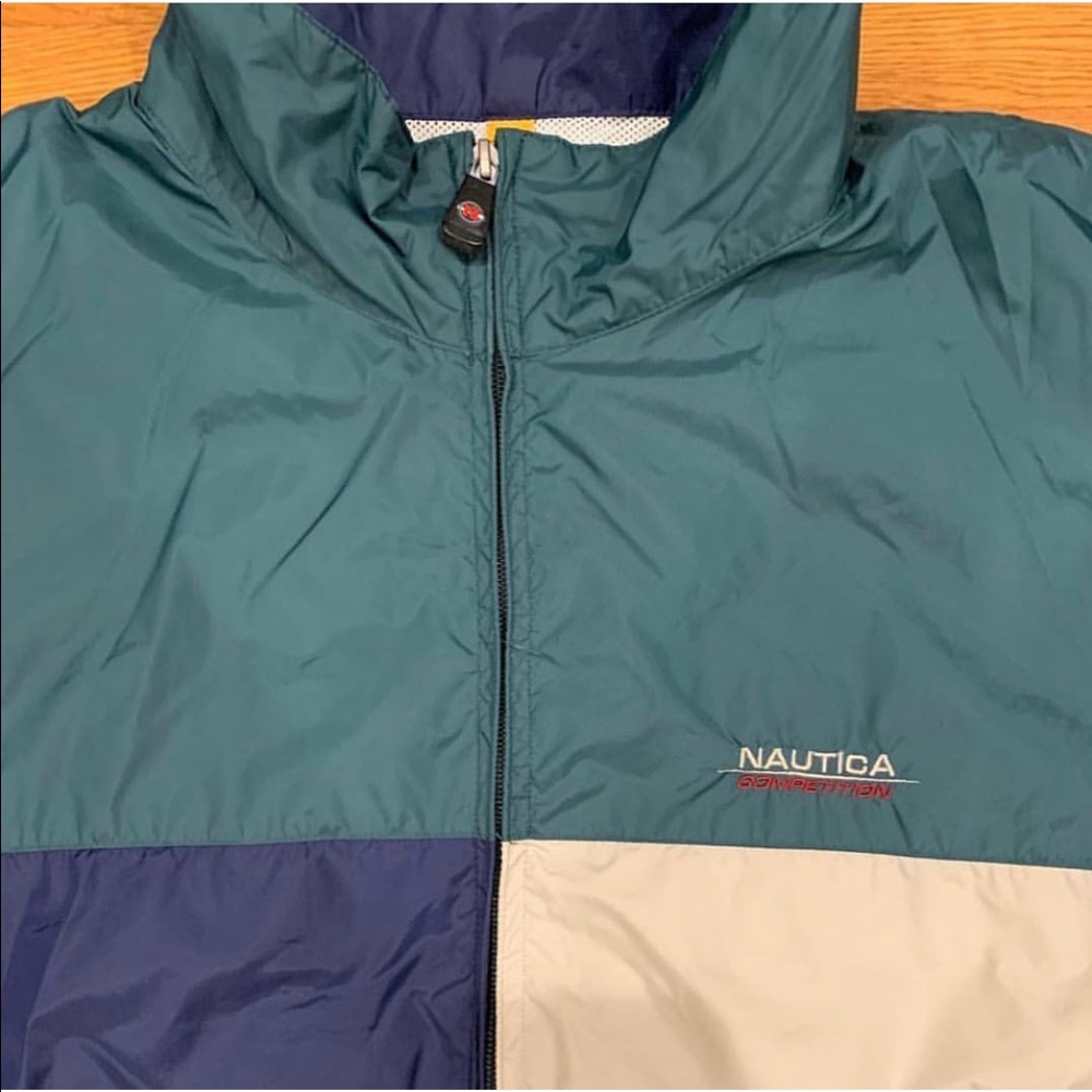 Vintage Nautica Competition Windbreaker 🔥
